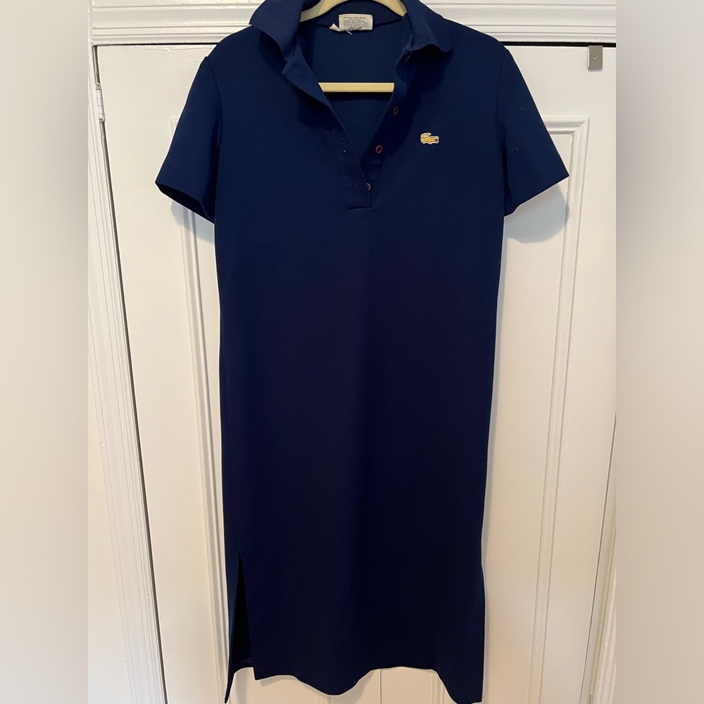 Vintage David Crystal Lacoste Polo Dress